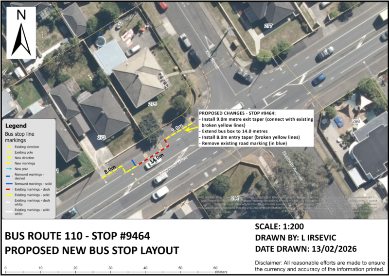 site plan map for 9464