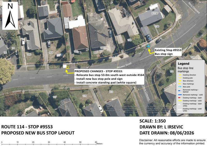 9553 stop layout plan