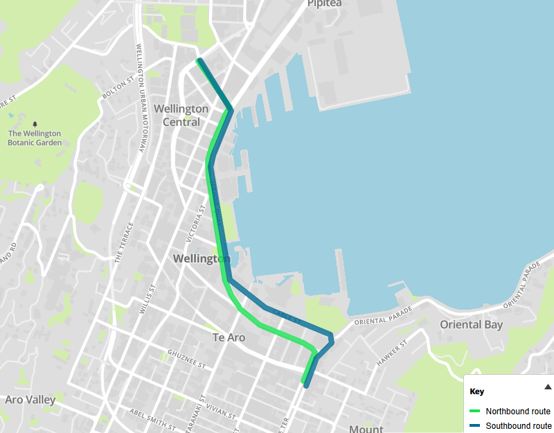 harbor quays map
